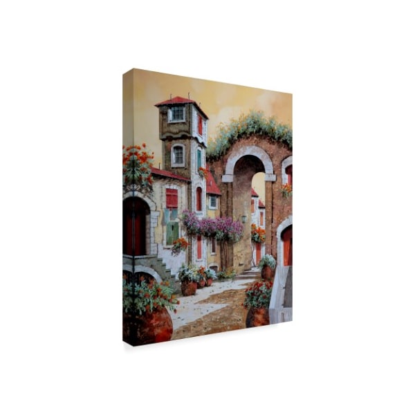 Guido Borelli 'La Torre' Canvas Art,35x47